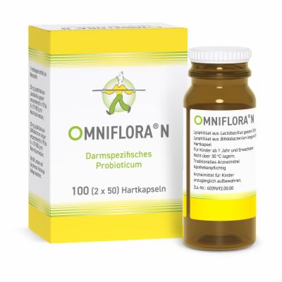Heilpflanzenwohl GmbH Omniflora® N ? Probiotika Kapseln für die Darmflora 100 St 04764622