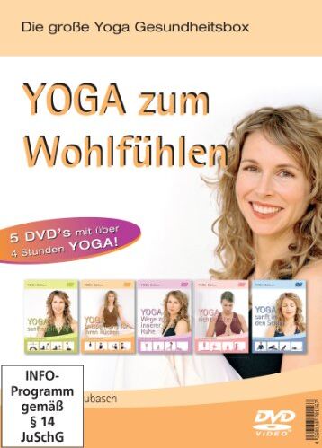 Andrea Kubasch - Die große Yoga Gesundheitsbox [5 DVDs] - Preis vom 07.10.2026 11:45:10 h