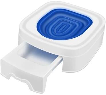 Uplifted Finds Independent Cat And Dog Toilet Guidance Trainer blue