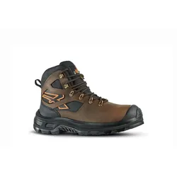 U-Power S3S ESD Sicherheitsstiefel aus Leder MONTANA UK 0RI11554 braun