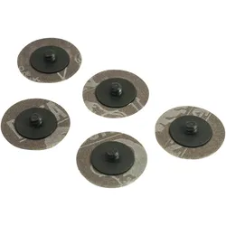 HAZET Schleifpads Satz, ⌀ 50 mm, 5 Stück - 9033-11-S060