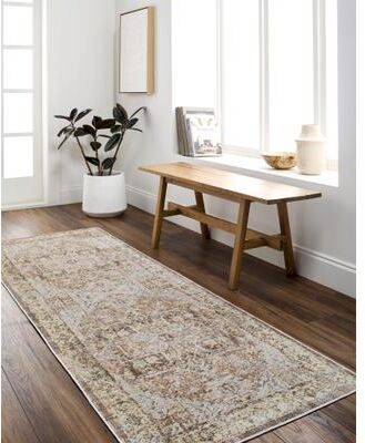 Livabliss Lillian Machine Washable Faded Classic Area Rug