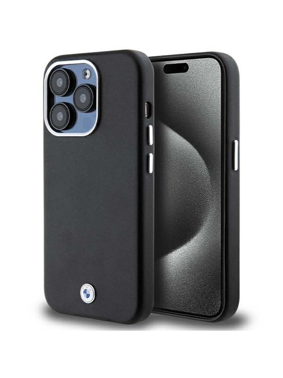 BMW Signature Wrapped Metal MagSafe case for iPhone 14 Pro Max - black