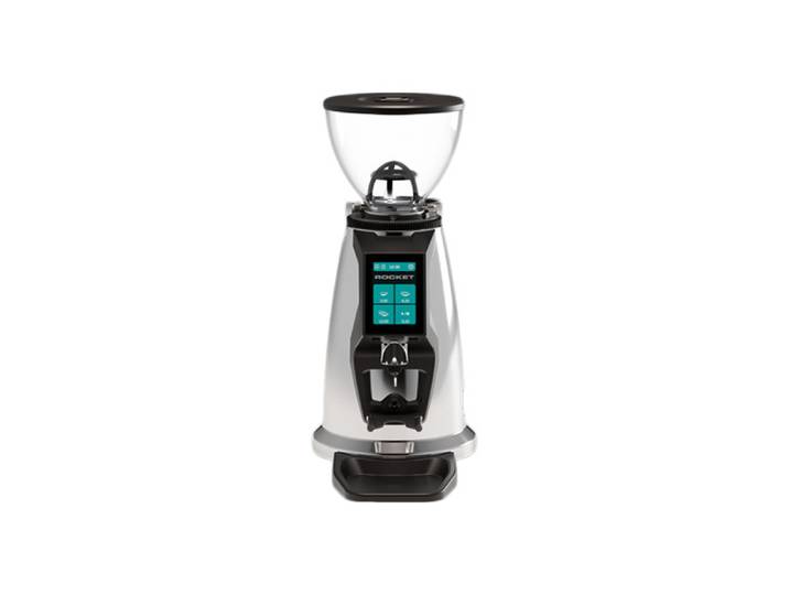 Rocket Espresso Spluga Elektrische Kaffeemühle, 65mm Mahlwerk – Chrom