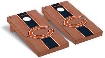 Skip's Garage Chicago Bears 2x4 Pro Cornhole Boards - V6