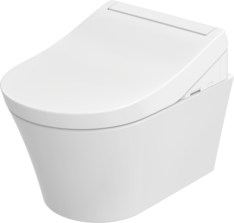 TOTO WASHLET® RG Dusch-WC weiss, mit verdeckten Anschlüssen und, TCF34270GEU TCF34270GEU