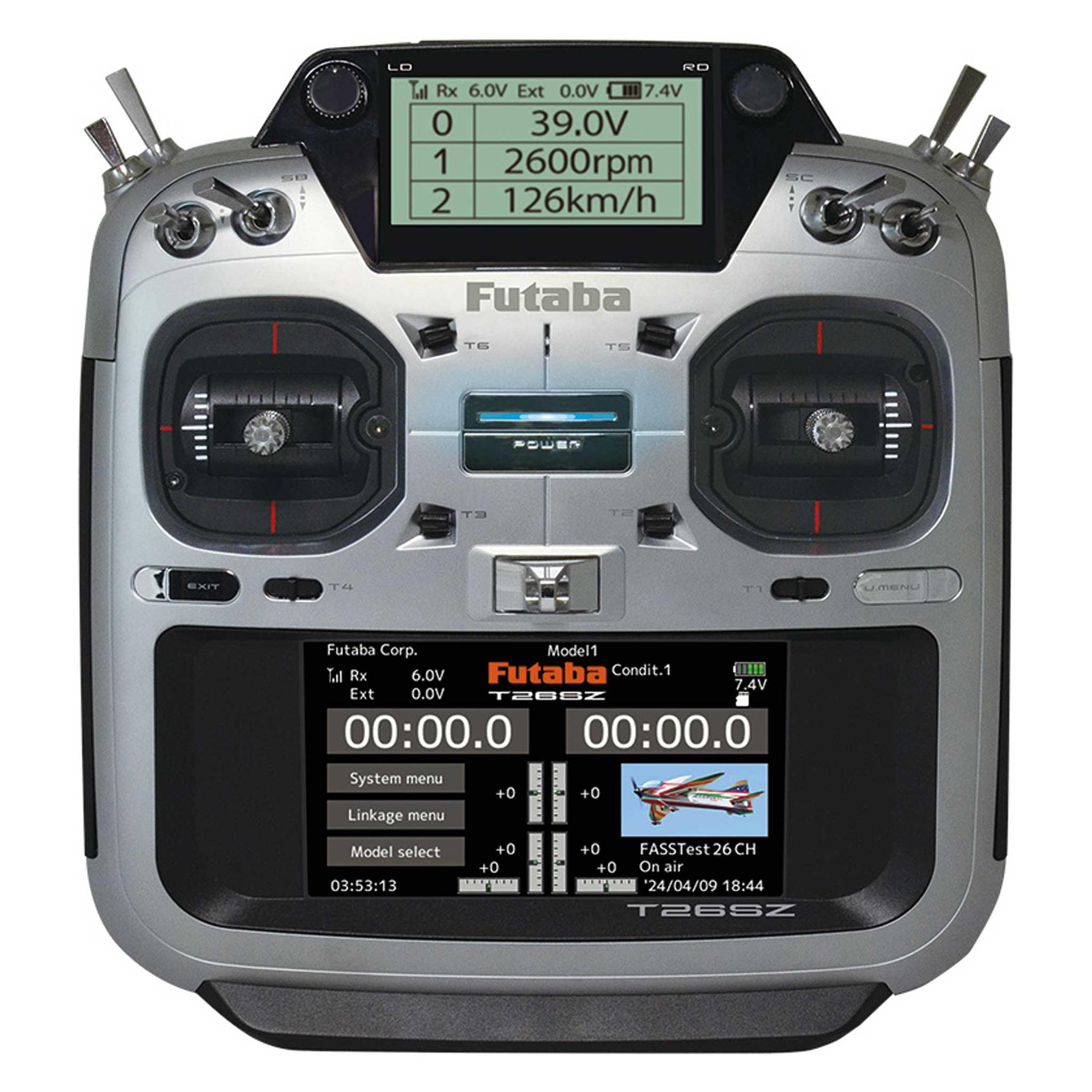 Futaba T26SZ FASSTest,3 Stück R7214SB,2S Lipo (FP05003241-3)
