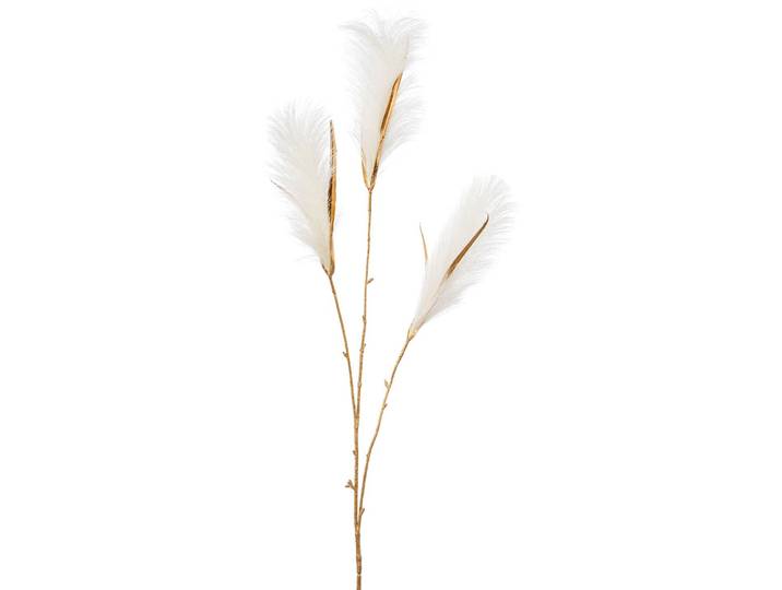 Winterliche Kunstpflanze OTTO HOME Mael, Weihnachtsdeko , gold (creme, goldfarben), H:99cm, Kunststoff, Polyester, Kunstpflanzen, Winterliche Kunstpflanze, Dekozweige im praktischen 3er Set
