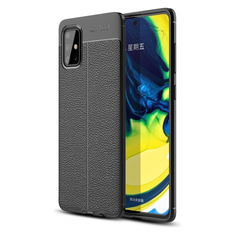 Screenguard Samsung Galaxy A71 Hülle Leather Design TPU Cover (Samsung Galaxy A71) (00025989)