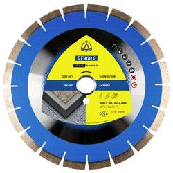 Klingspor 359079 DT 900 G Special Diamanttrennscheibe Durchmesser 300 mm Bohrungs-Ø 30 mm Granit, Porphyr, Quarzit, Terazzo 1 St.