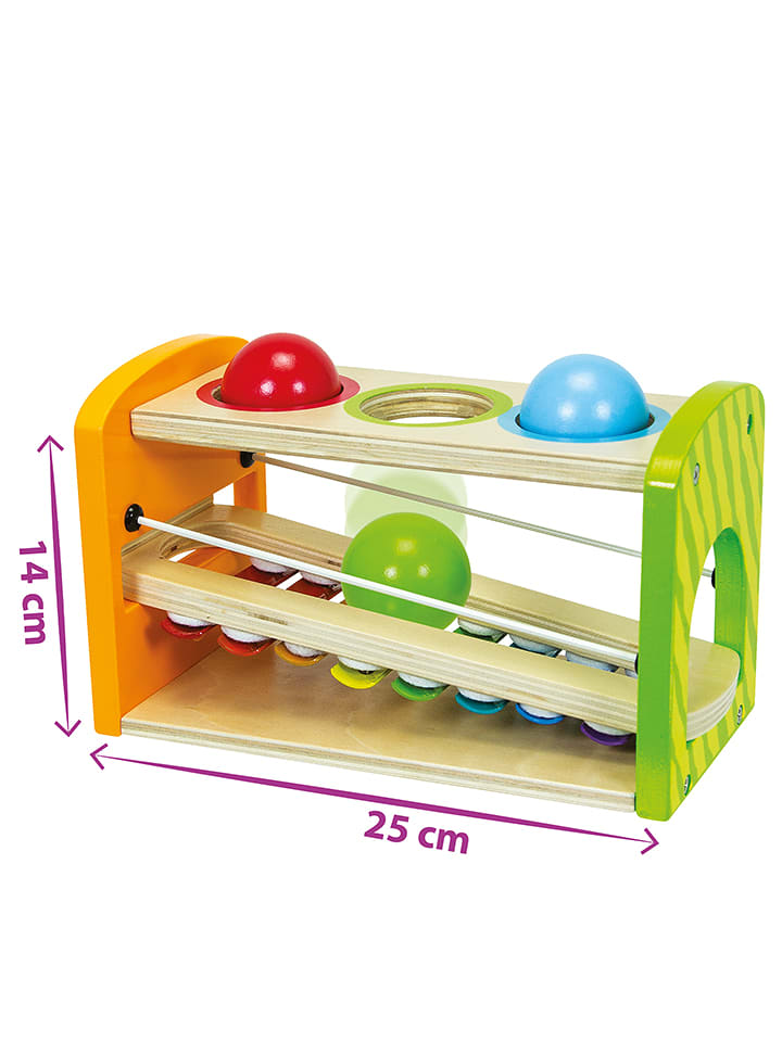 Eichhorn Xylophon-Klopfbank - ab 2 Jahren - onesize