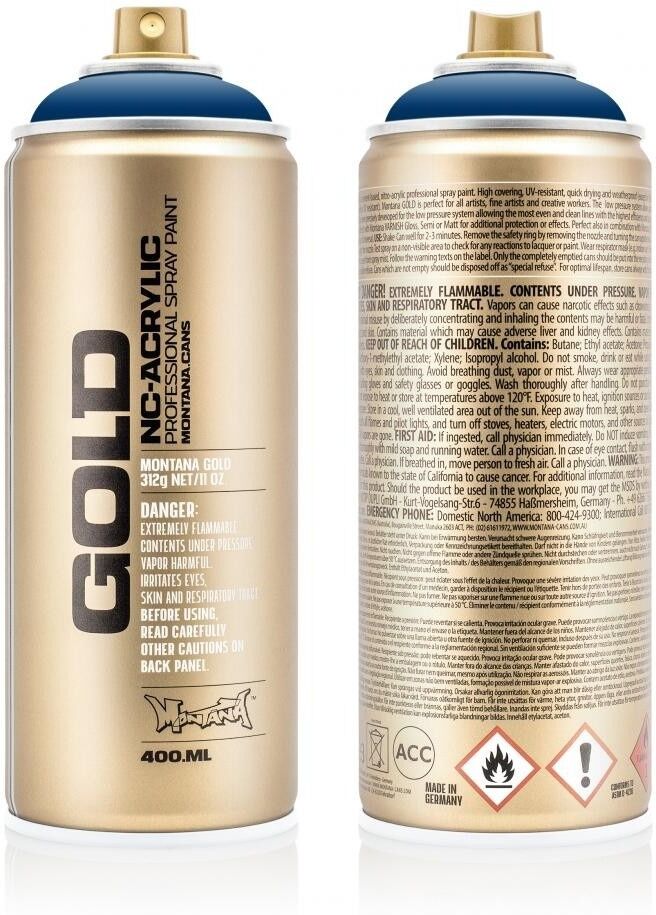 Montana Gold 400ML G5080 Ultramarine   4048500284885   Verf