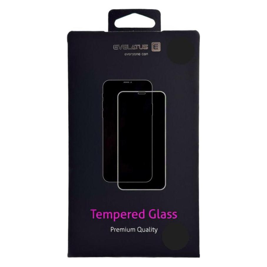 Evelatus Xiaomi Redmi Note 15 Pro Plus 2,5D-Vollschutzfolie, Japan, Klebefolie, antistatisch, schwarz (Xiaomi Redmi Note 15 Pro) (EVELATUS)