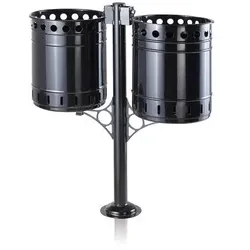 Hardwex 2-fach Standabfallbehälter 2 x 35 l