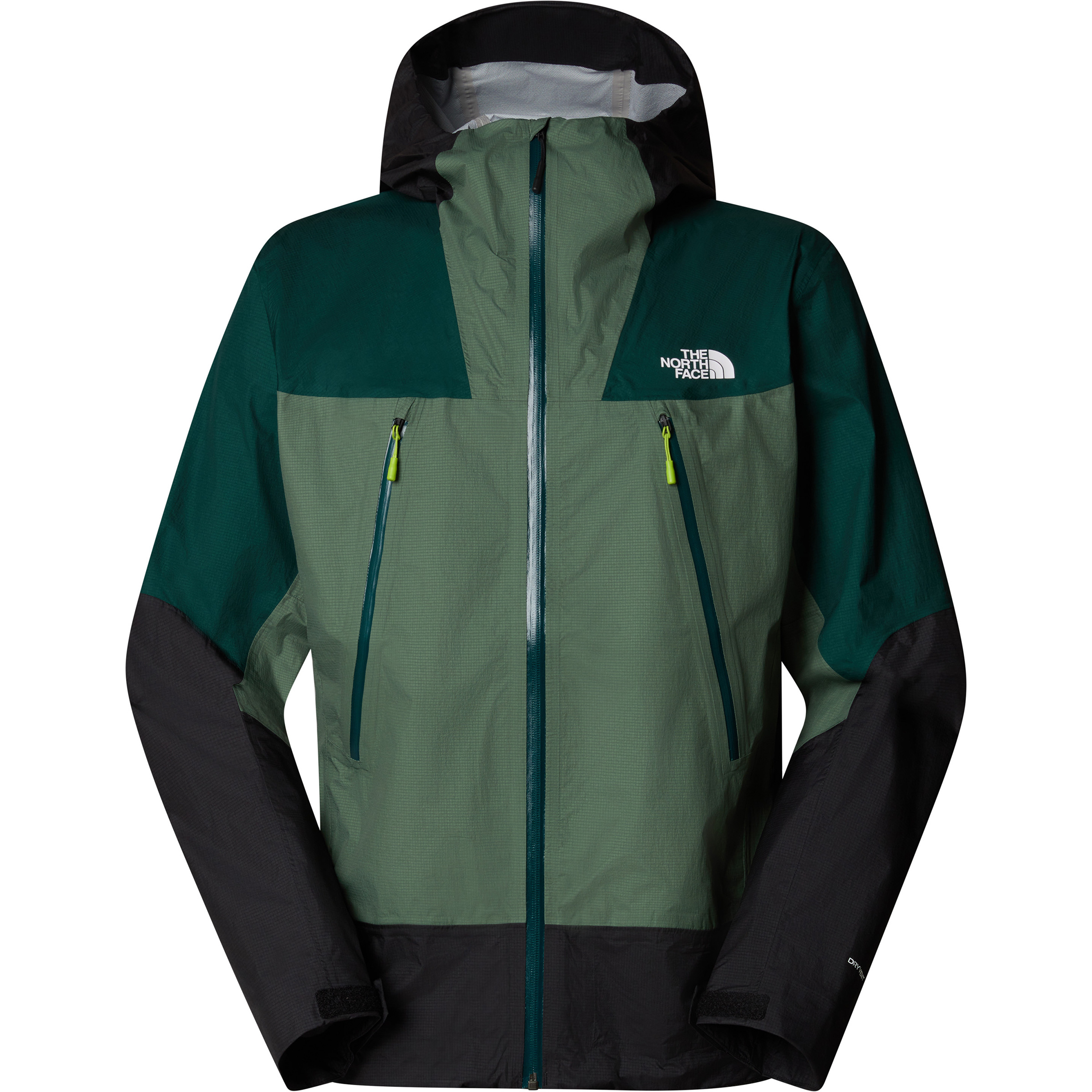 The North Face Signal 2.5l Dryvent Herren Regenjacke gruen Größe S Trekking Wasserdicht Wasserabweisend