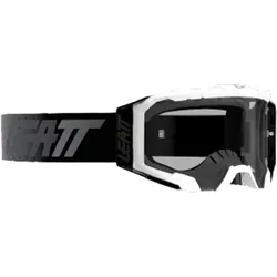 Leatt Velocity 5.5 White, Crossbrille getönt - Schwarz/Weiß Getönt