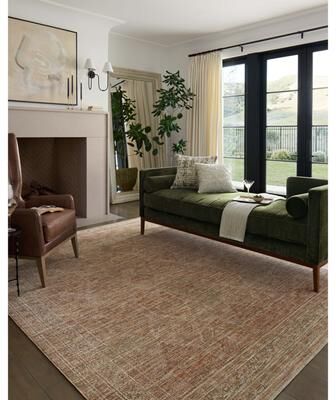 Alexander Home Tamara Abstract Mid-Century Modern Area Rug