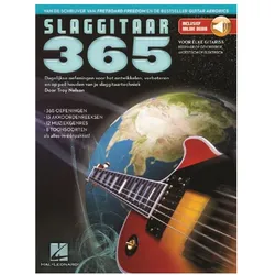 Slaggitaar 365 Gitarre Buch + Online-Audio, Sachbücher