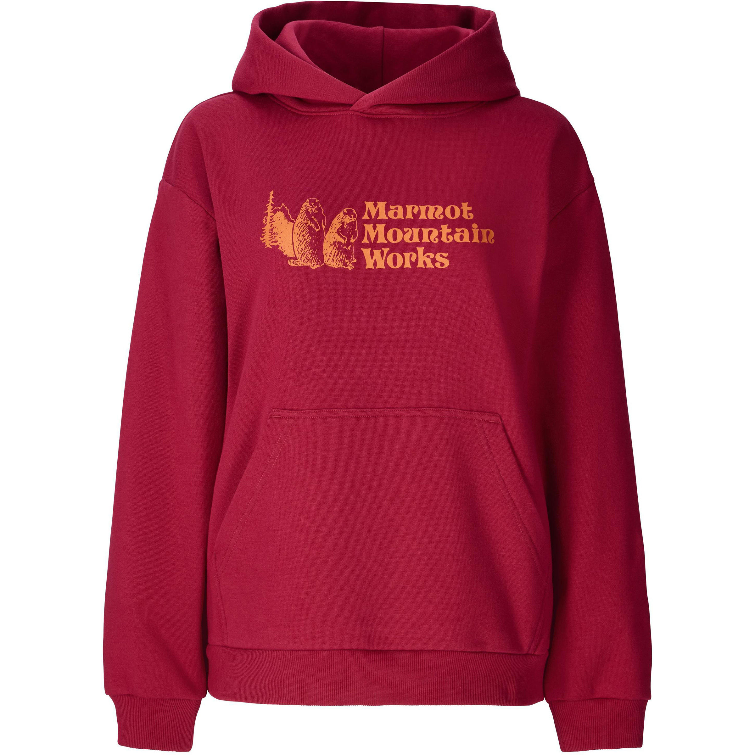 Marmot MMW Damen Hoodies lila Größe S Lifestyle Atmungsaktiv
