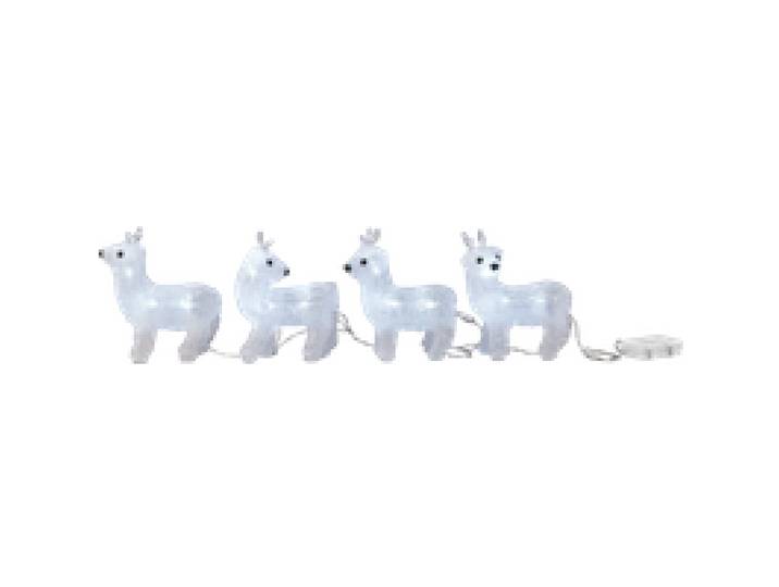 LIVARNO® Figurine décorative LED « Biche/Père Noël » / Figurines décoratives LED « Rennes » (imprimé rennes)