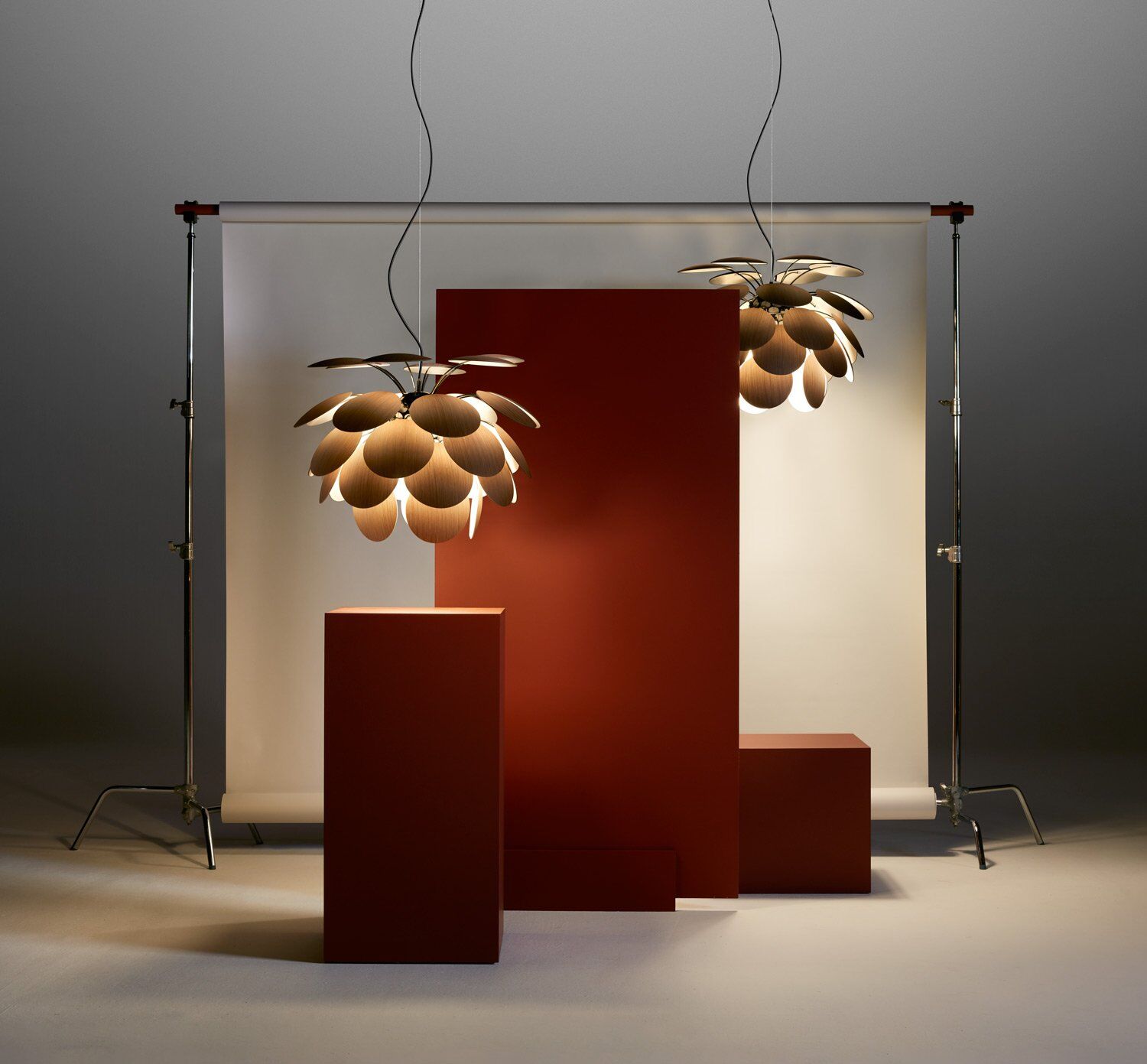 Marset Discoco 68 Pendelleuchte (Pendellänge 200cm, Eiche) Pendellänge 200cm   Eiche