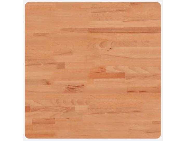 GHVBNMF Tischplatte Massivholz Buche Quadratisch 60x60x4 cm Couchtisch Ersatztischplatte aus lackierter Buche mit abgerundeten Ecken für Sicherheit im Wohnzimmer und Bistro.