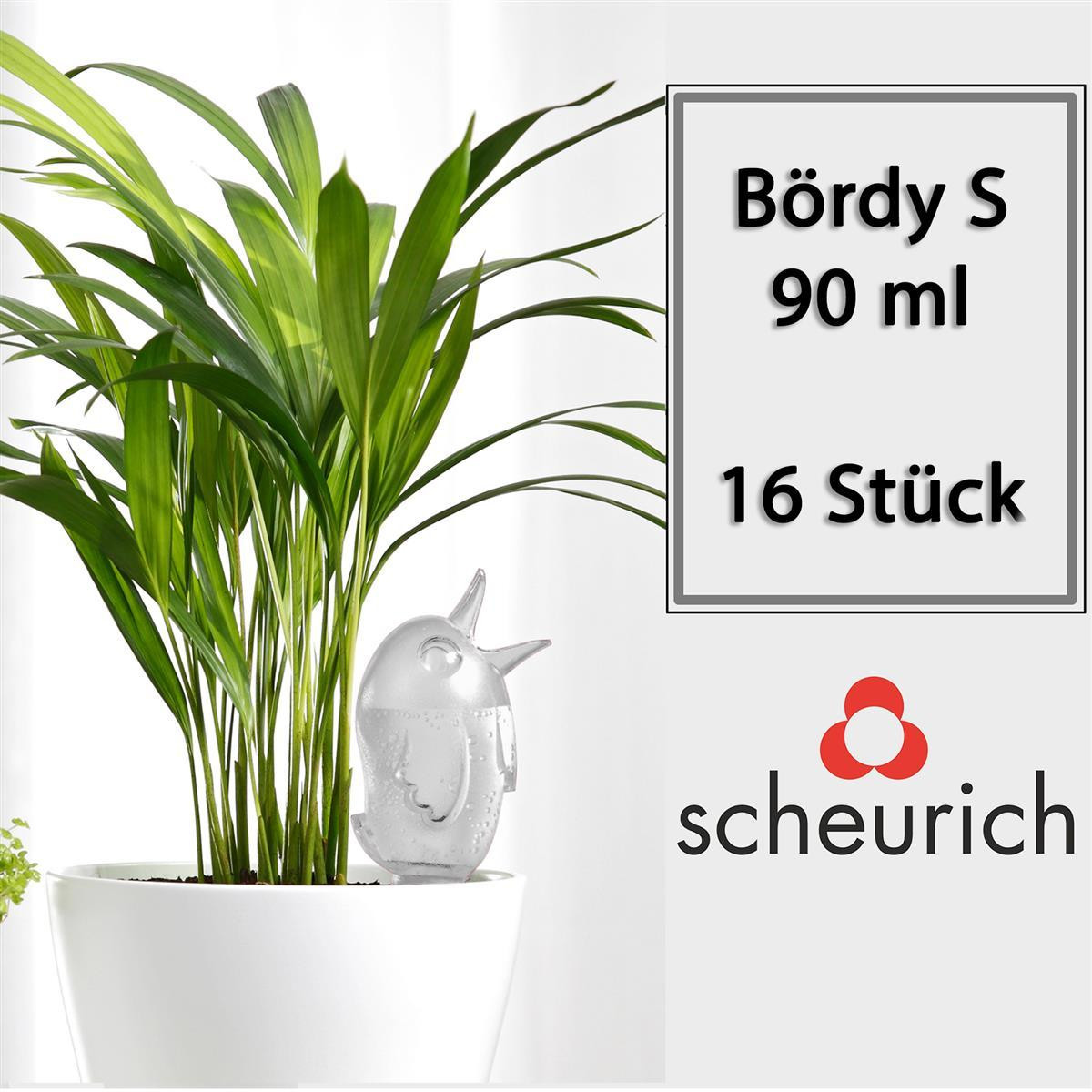 Scheurich waterdispenser Bördy S terracotta, 16 stuks, 90 ml vulling