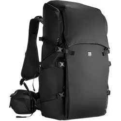 K&F Concept Outdoor Backpack 40L Star Wander 05 (Black) (Fotorucksack, 40 l), Kameratasche, Schwarz