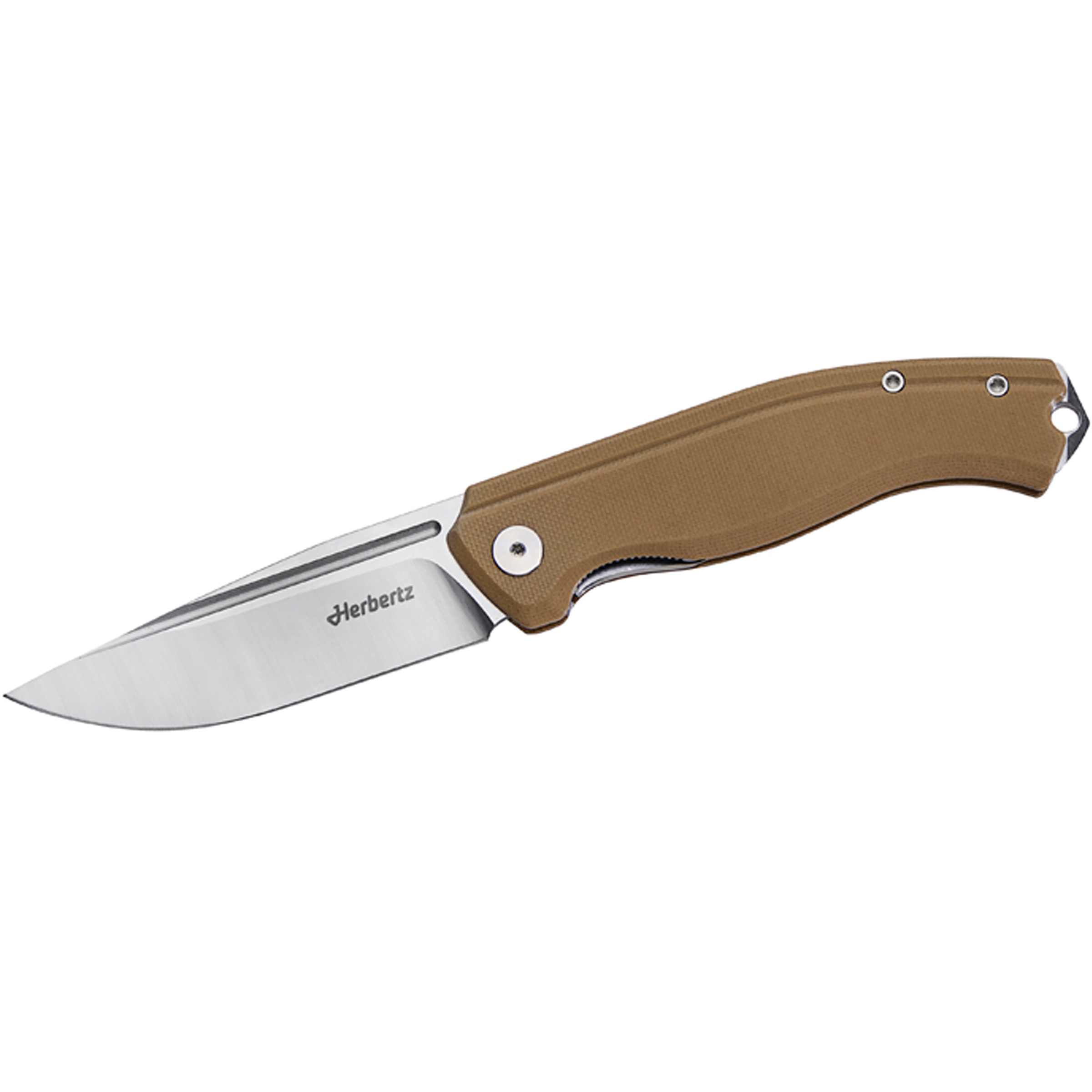 Herbertz Kompakt Liner Lock G10 messer Taschenmesser weiss Camping