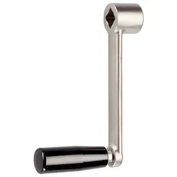 Handkurbeln, Rostfreier Stahl Feinguss | l=80 mm / s=10 mm | 24330.0520