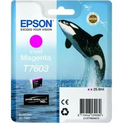 Epson T7603 (C13T76034010) Druckerpatrone Vivid Magenta