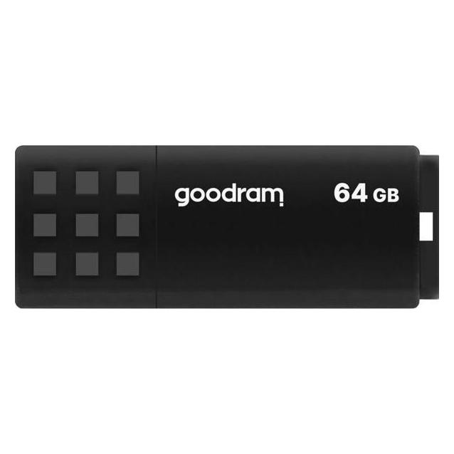 Goodram UME3 UME3-0640K0R11 Pendrive (64 GB, USB 3.0, schwarz) (64 GB, USB-A) (UME3-0640K0R11)