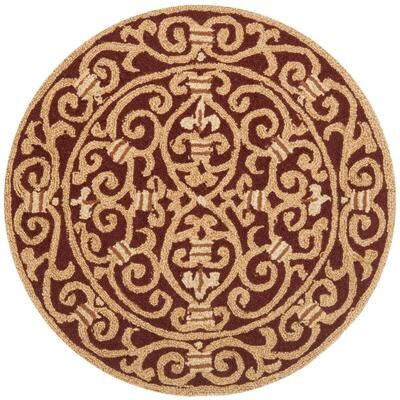 SAFAVIEH Hand-hooked Chelsea Whitley Country Oriental Wool Rug