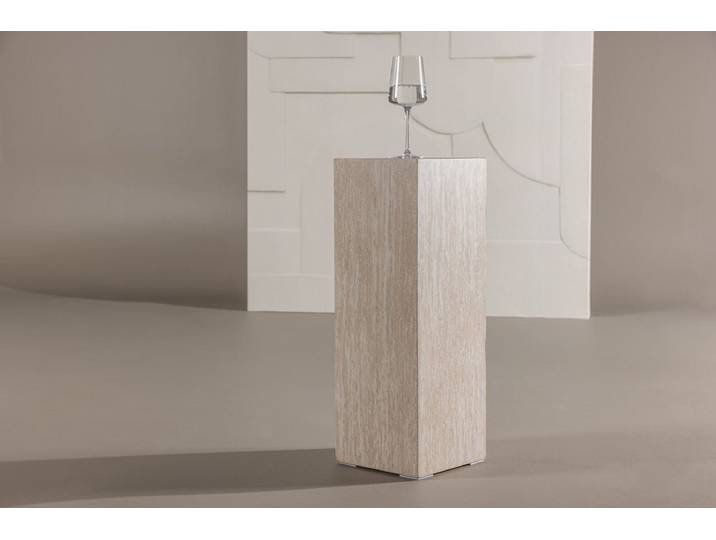 Beistelltisch Rubin – in verschiedenen Farben und Größen - Beige klein - Luxusbetten24