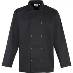 Premier,  Kochjacke mit Druckknöpfen Langarm (XL)