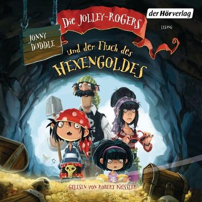 Die Jolley-Rogers und der Fluch des Hexengoldes - Jonny Duddle, Audio, 9783844522389