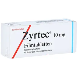 Zyrtec 10 mg Filmtabletten 50 St
