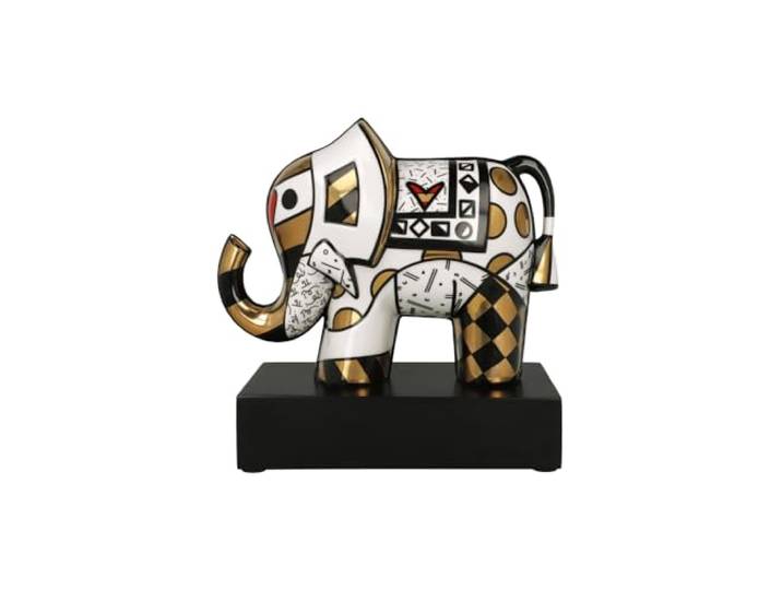 Figur Romero Britto - Golden Great India 2 Pop Art