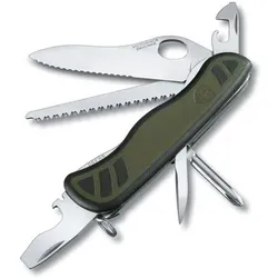VICTORINOX Schweizer Soldatenmesser 08 - STK - grün/schwarz