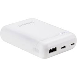 Intenso XS10000 Powerbank 10000 mAh LiPo Weiß Statusanzeige 7313532