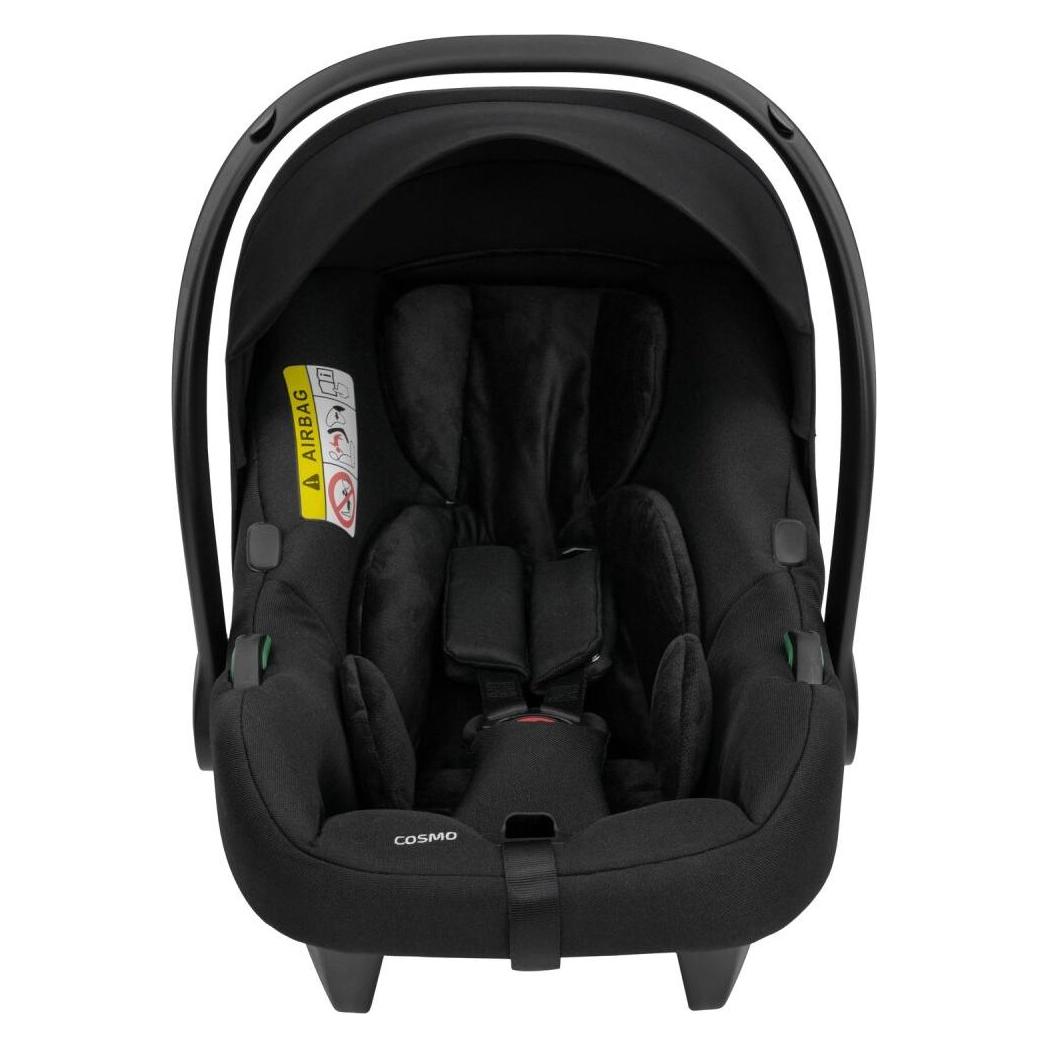 Kunert Cosmo Autositz in Schwarz - Ultraleicht für Kinder zwischen 0-13 kg (Babyschale) (60867938)