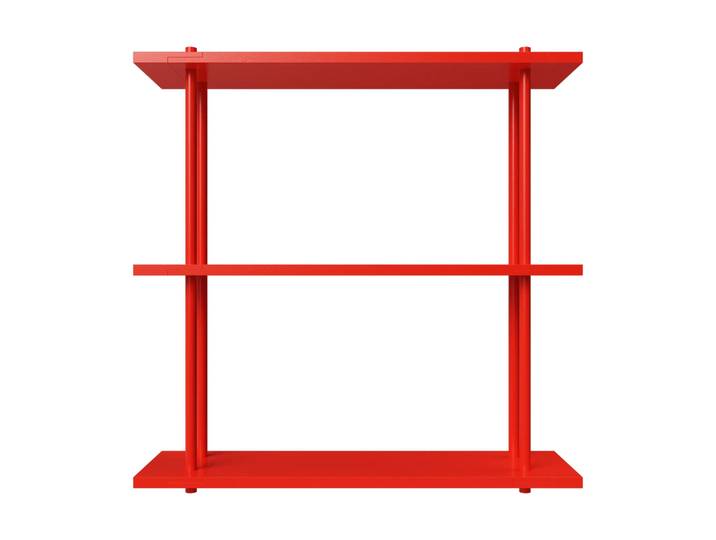 Fogia Bond Wandregal W103 Rote lackierte Birke