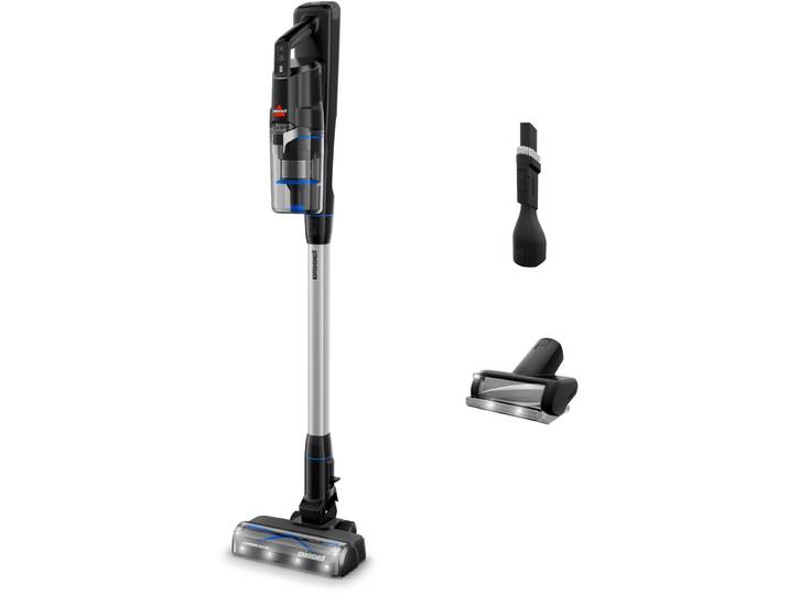 BISSELL Akku-Stielstaubsauger 4093N PowerClean FurGuard Select , silber (schwarz), B:27cm H:115cm T:20cm, Akkusauger, Akku-Stielstaubsauger