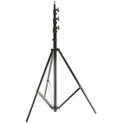 Caruba Lampenstativ LS-6 air cushioned 385cm (385 cm, 8 kg), Lampenstativ, Schwarz