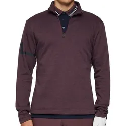 J.Lindeberg Heath Strike 1/4 Zip Herren dunkelrot