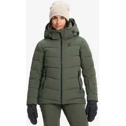 Glint Insulated Ski Jacket Damen Kambaba Green, Größe:S - Skijacken - Grün