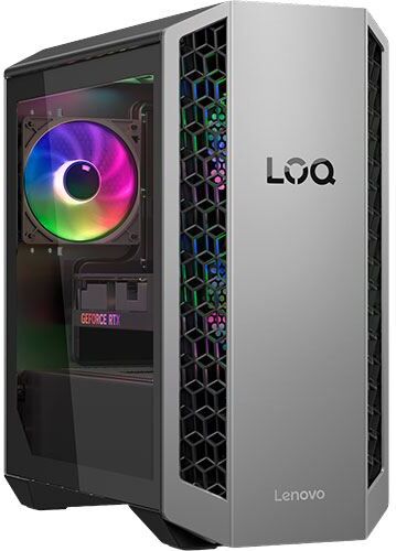 Lenovo Desktop Gaming  LOQ Tower 26ADR10-869   GeForce RTX 5060   AMD Ryzen™ 7 8745HX   32GB   1TB SSD