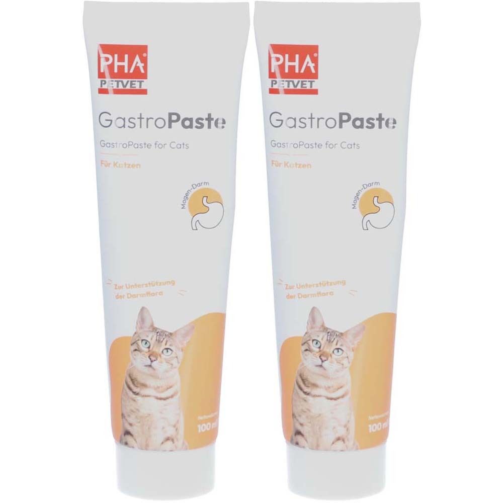 PetVet PHA GastroPaste für Katzen Doppelpack 2x100 ml Paste