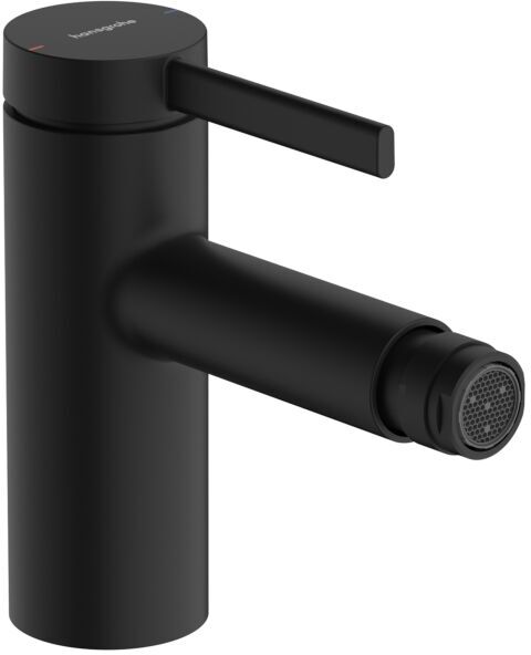 Hansgrohe Zesis S Bidetarmatur 74201670 Ausladung 122mm, Ablaufventil Metall, schwarz matt