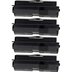 4 Kompatible Toner ersetzt Kyocera TK-170 Multipack schwarz